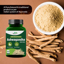 Load image into Gallery viewer, Ashwagandha 850mg Tablet 60's