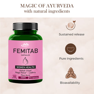 Femitab Capsules - 60 Count