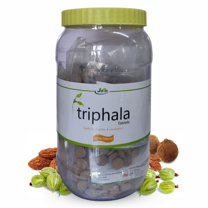 Jain Triphala Tablets - 1000 Count