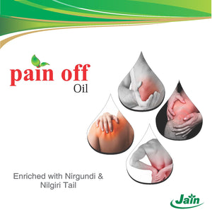 Pain Off Oil, Ayurvedic Formula (For Pain in Body, Back, Knee & Legs) - 100ml