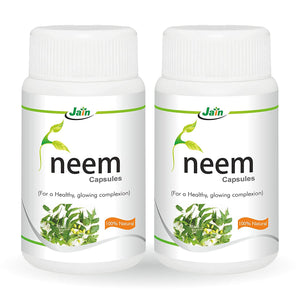Neem Capsules - 60 Count (Pack of 2)
